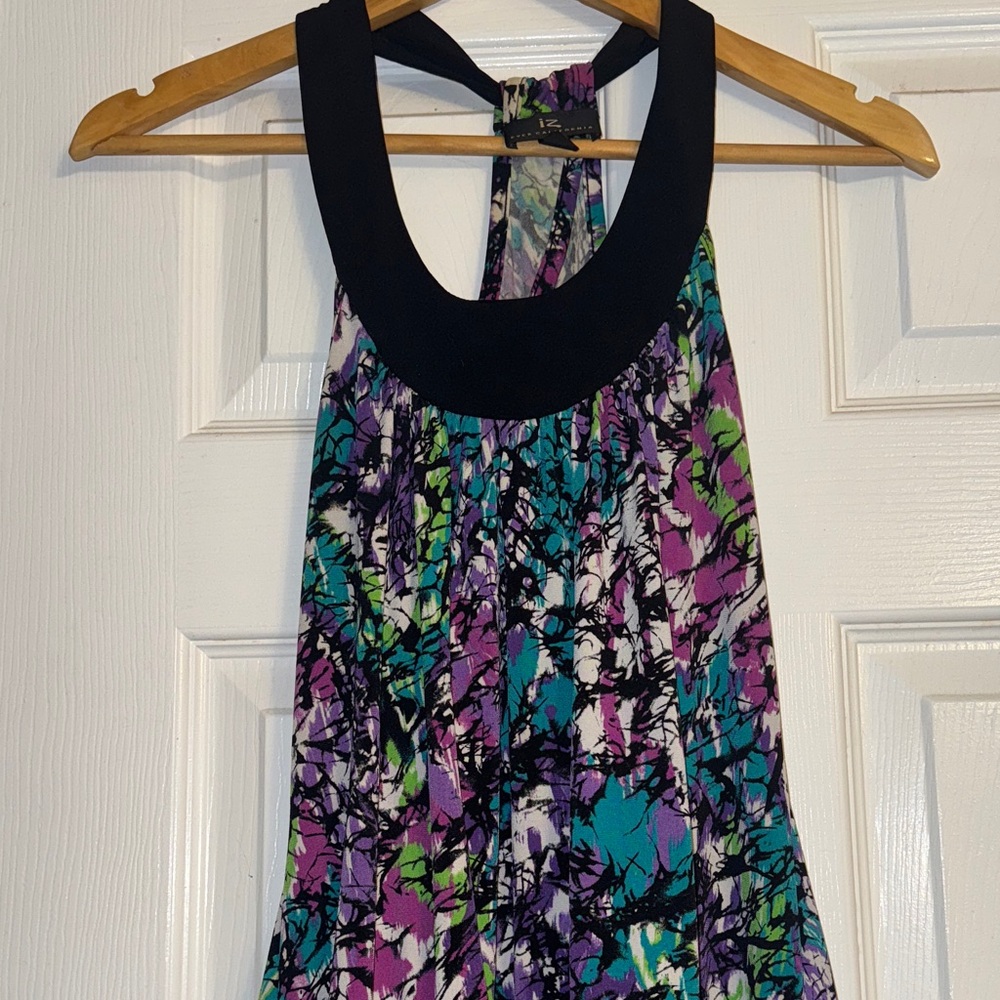Multicolor Halter Neck Women's Top